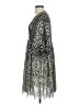 Akemi + Kin 100% Polyester Paisley Silver Casual Dress Size 2 - photo 5