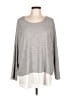 Calvin Klein Silver Pullover Sweater Size L (estimated) - photo 1