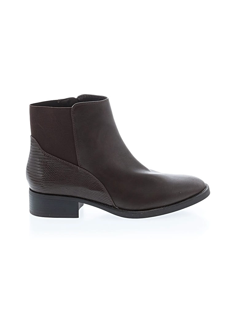 Pre-owned Style & Co Ankle Boots In Brown