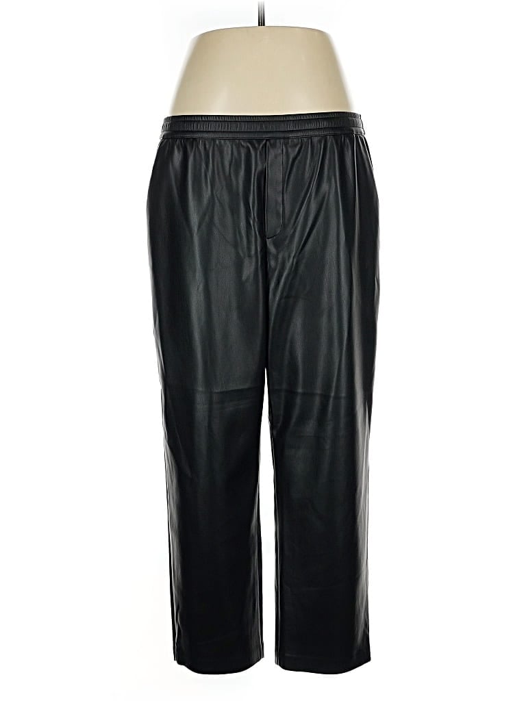 Pre-owned Banana Republic Track Pants In Black