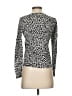 MICHAEL Michael Kors Animal Print Silver Pullover Sweater Size P (petite) - photo 2