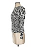 MICHAEL Michael Kors Animal Print Silver Pullover Sweater Size P (petite) - photo 5
