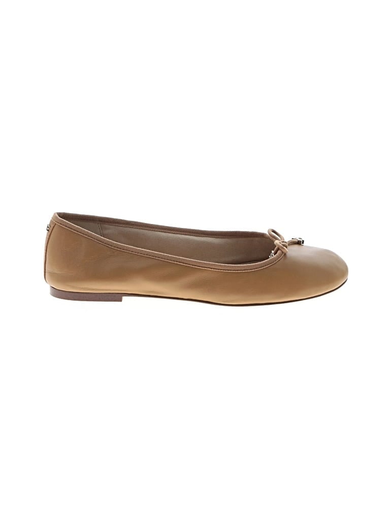 Pre-owned Sam Edelman Flats In Brown