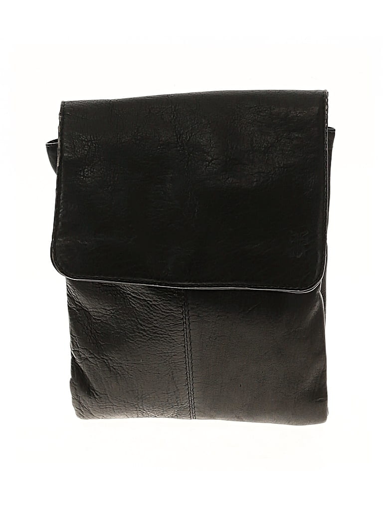 Pre-owned Frye Leather Backpack In Black