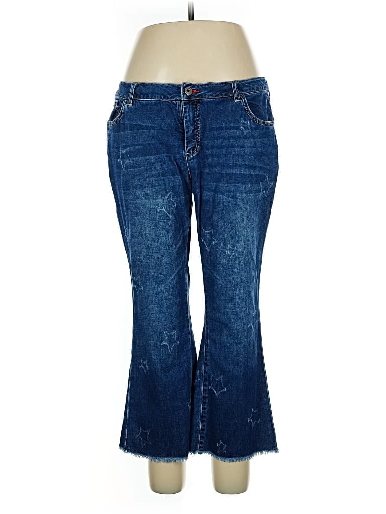 Pre-owned Peace Love World Jeans In Blue