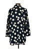 CAbi 100% Polyester Blue Kimono Size S - photo 2
