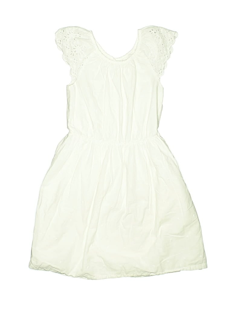 Pre-owned Gap Kids' Dress In White
