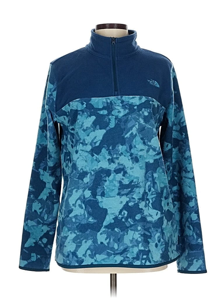 Pre-owned The North Face Pullover Sweater In Blue