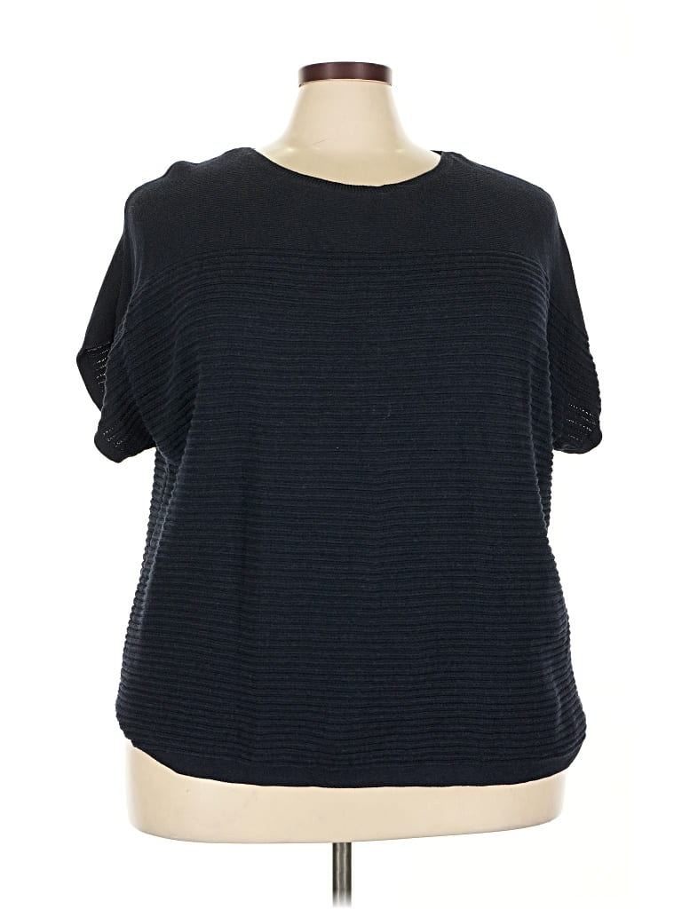 Pre-owned Jjill Cardigan Sweater In Black