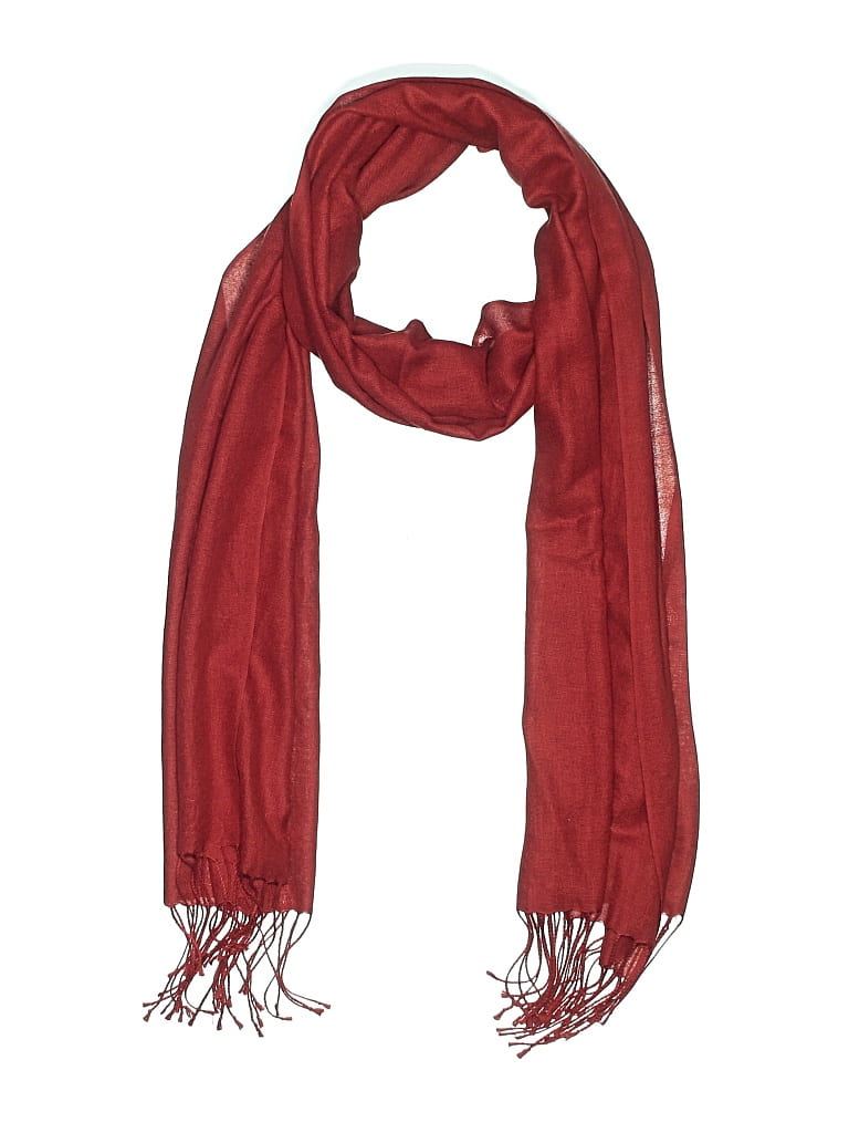 Pre-owned Unbranded Scarf In Red