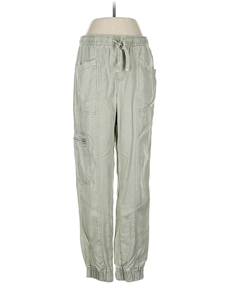 Pre-owned Nicole Miller Cargo Pants In Gray