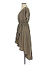 Lush 100% Polyester Solid Tan Cocktail Dress Size XS - photo 5