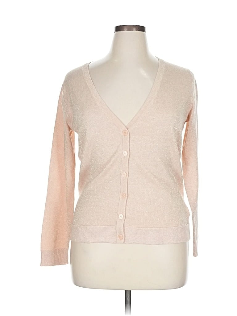 Pre-owned Merona Cardigan Sweater In Brown