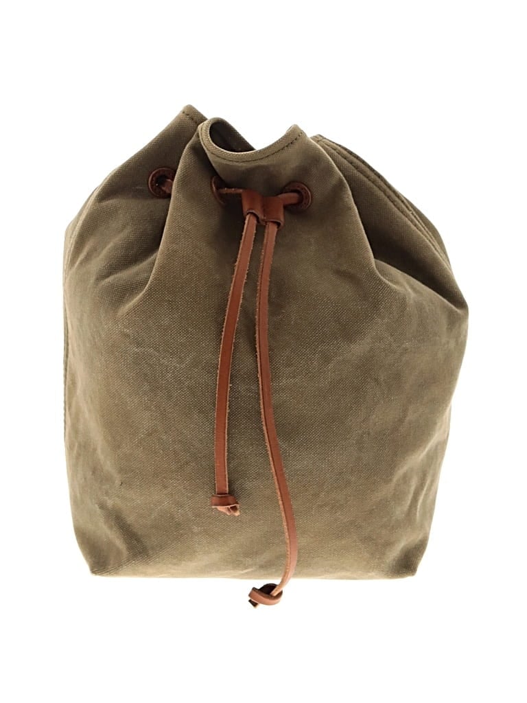 Pre-owned Madewell Leather Backpack In Brown