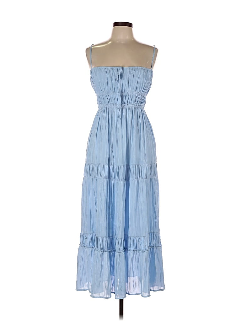 Pre-owned Aqua Casual Dress In Blue