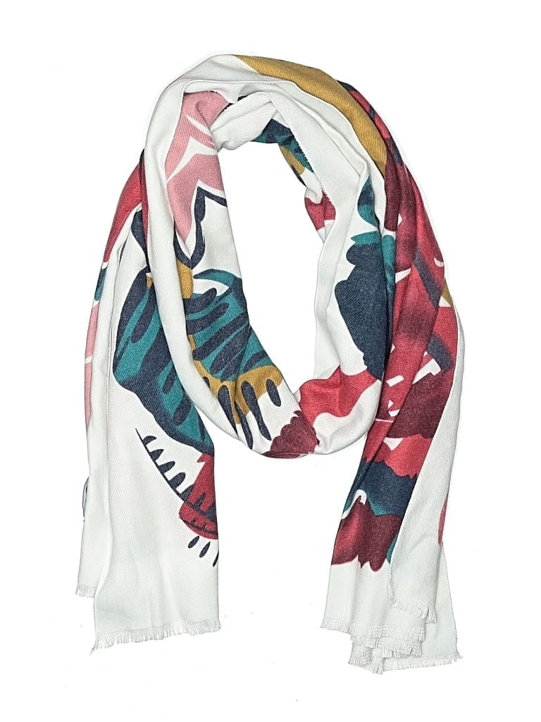 Pre-owned Ffc New York Scarf In White