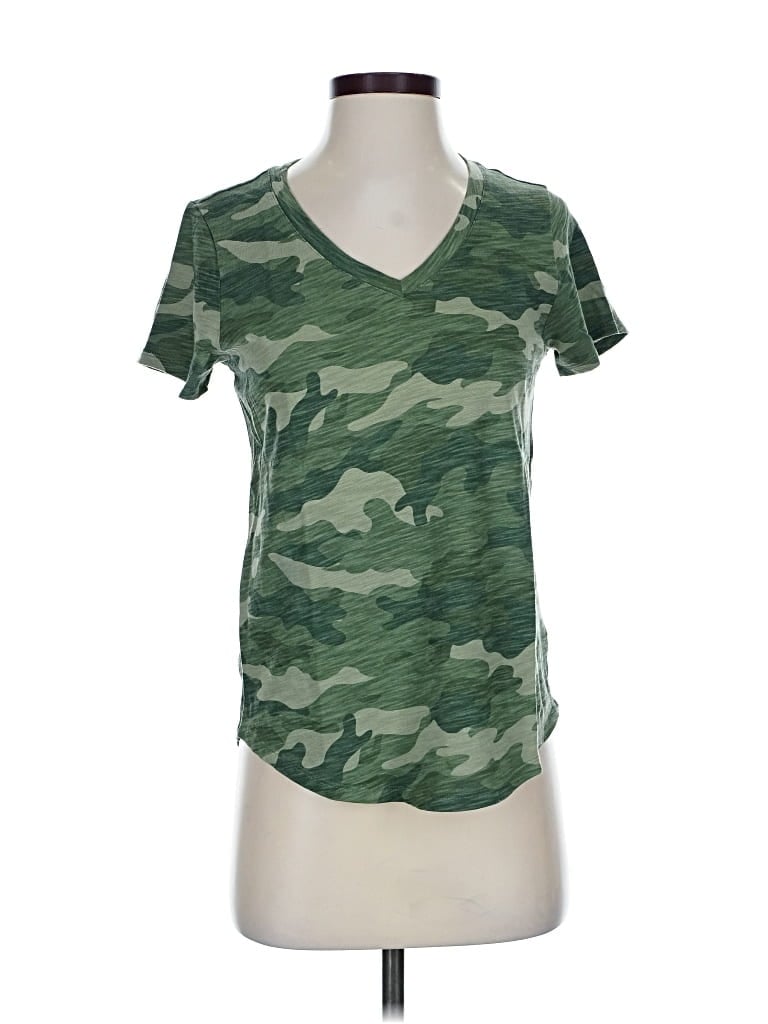 Pre-owned Old Navy Short Sleeve T-shirt In Green