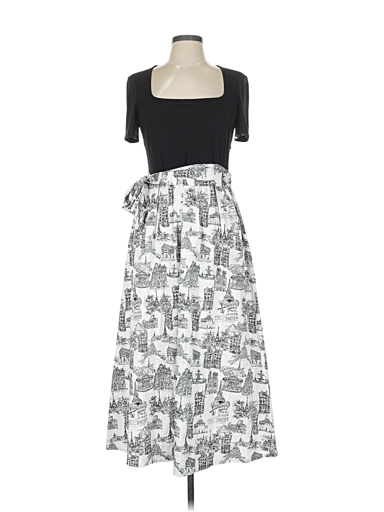 Pre-owned Karl Lagerfeld Casual Dress In Gray