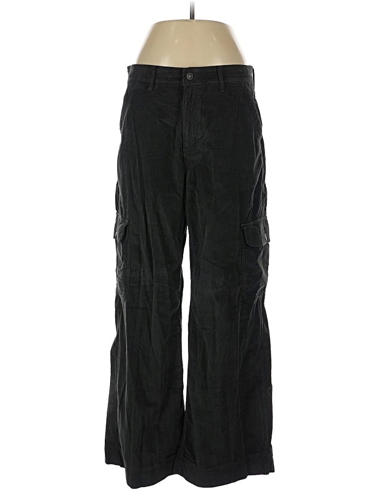 Pre-owned American Eagle Outfitters Cargo Pants In Black