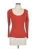 Etcetera 100% Cotton Orange Long Sleeve Top Size L - photo 1