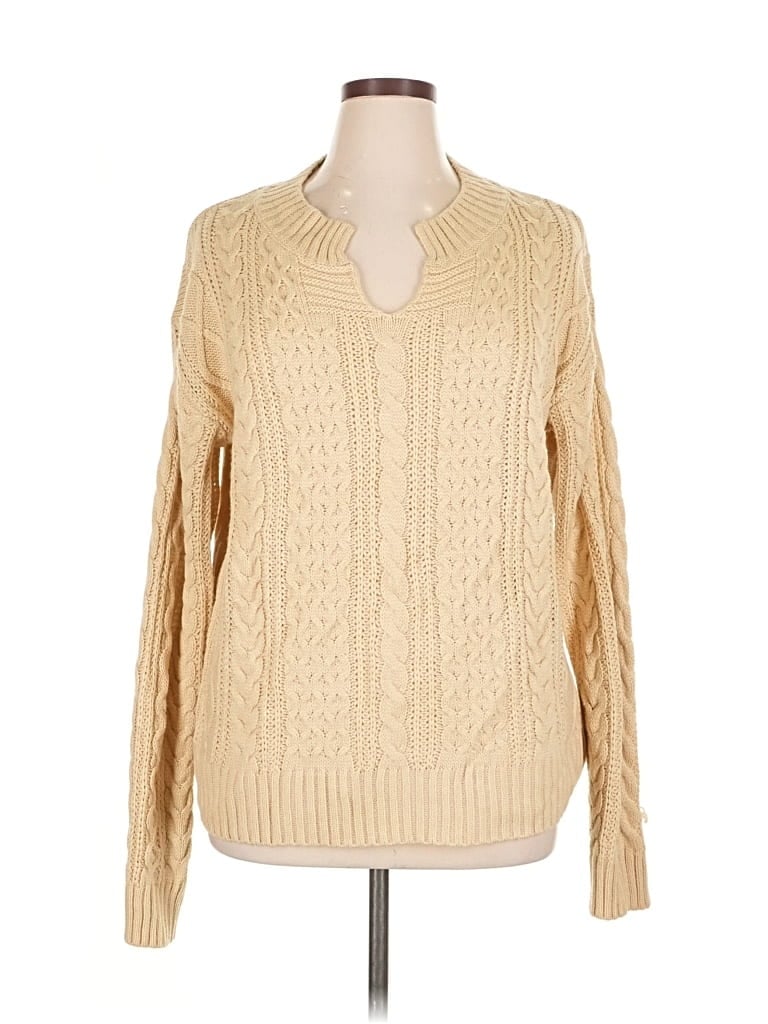 Pre-owned Unbranded Pullover Sweater In Brown