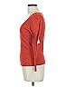 Etcetera 100% Cotton Orange Long Sleeve Top Size L - photo 5