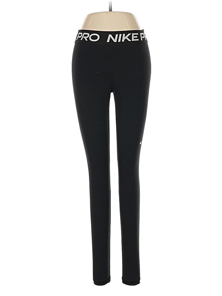 Pre-owned Nike Active Pants In Black
