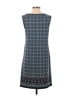 Max Studio Argyle Blue Casual Dress Size S - photo 2