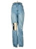 Abercrombie & Fitch Color Block Blue Jeans Size 2 - photo 1