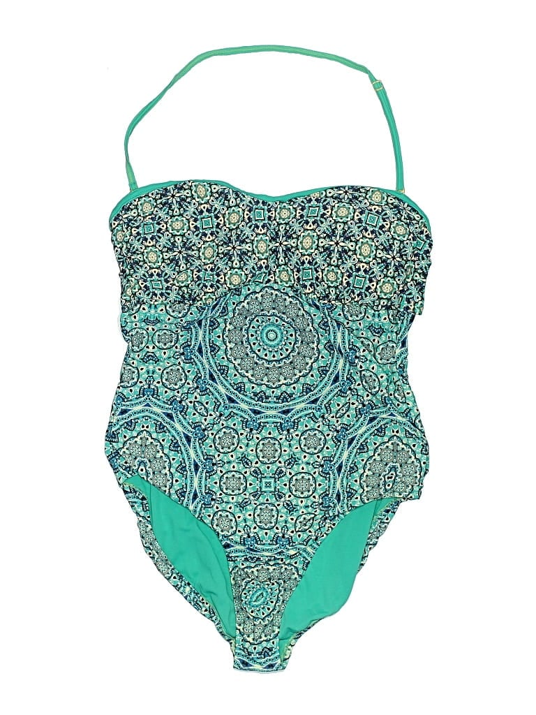 Pre-owned Jessica Simpson One Piece Swimsuit In Blue