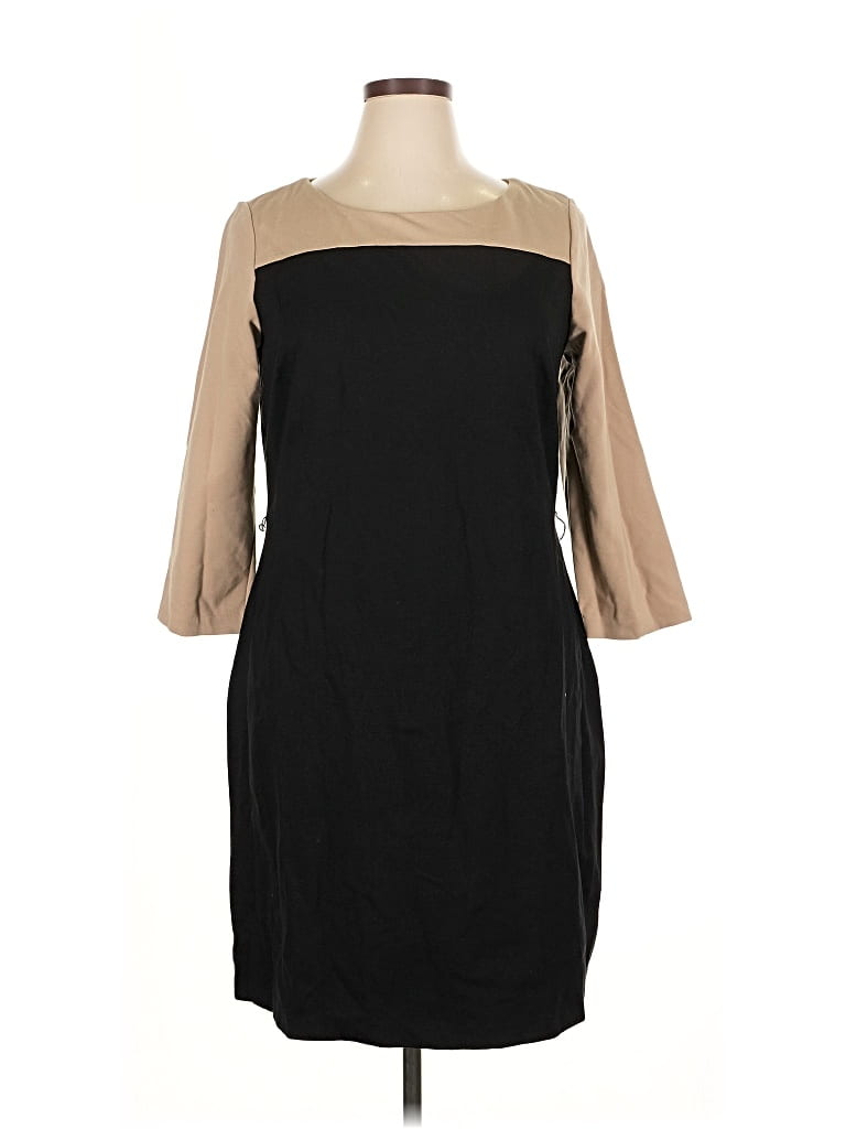 Pre-owned Talbots Casual Dress In Brown