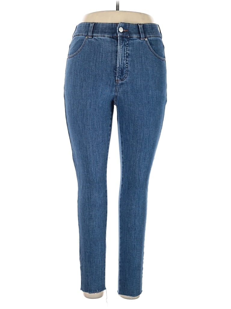 Pre-owned Universal Standard Jeggings In Blue