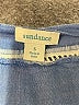 Sundance 100% Cotton Blue 3/4 Sleeve Blouse Size S - photo 6