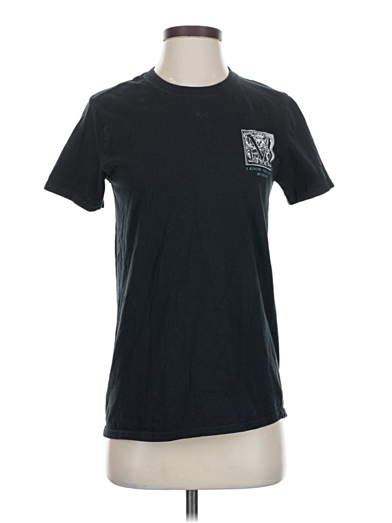 Pre-owned Assorted Brands Short Sleeve T-shirt In Black