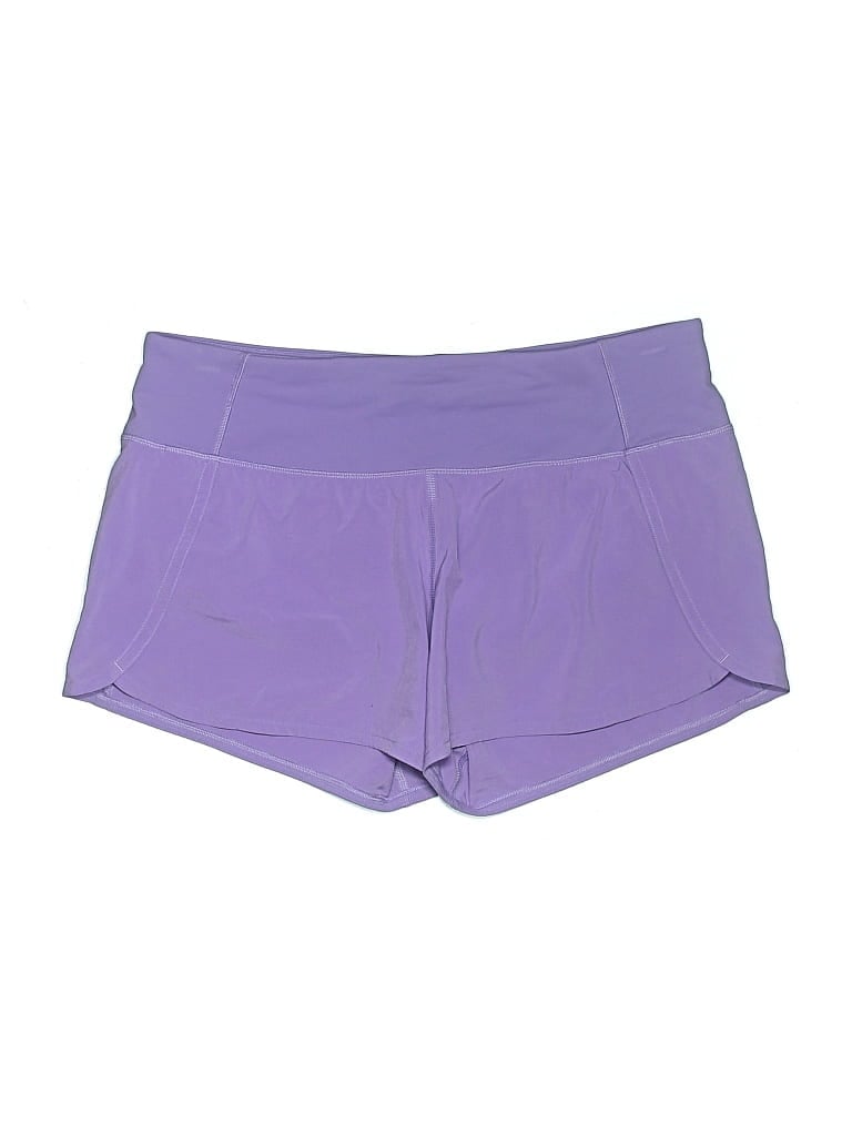 Pre-owned Lululemon Athletica Athletic Shorts In Purple