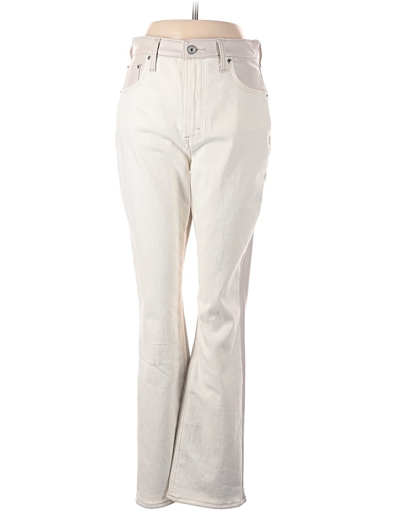 ABERCROMBIE & FITCH Pre-owned Jeans In White