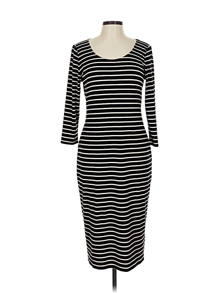 Pre-owned Premise Casual Dress In Black