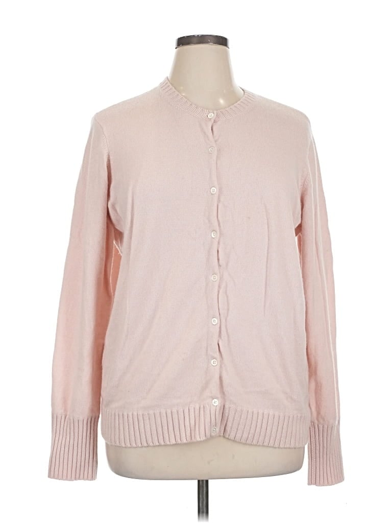 Pre-owned Polo Ralph Lauren Cardigan Sweater In Pink