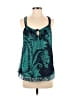Express 100% Polyester Teal Sleeveless Blouse Size XS - photo 1