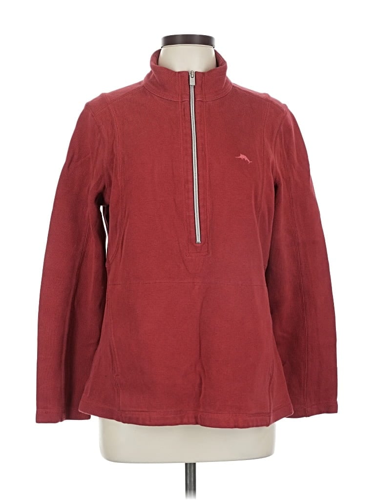 Pre-owned Tommy Bahama Sweatshirt In Burgundy