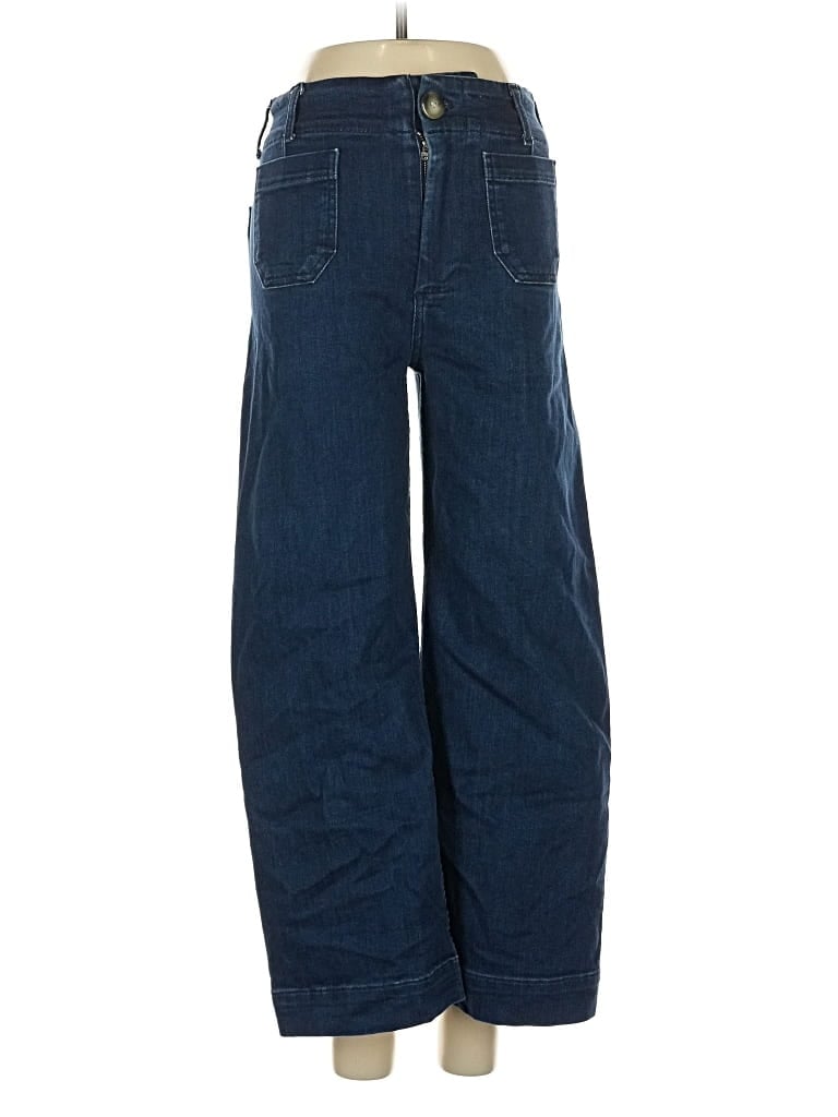 Pre-owned Maeve By Anthropologie Jeans In Blue
