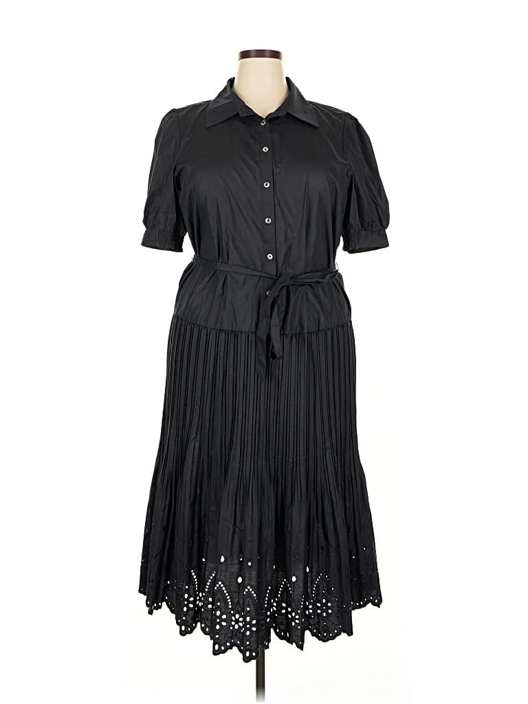 Pre-owned Current Air Casual Dress In Black
