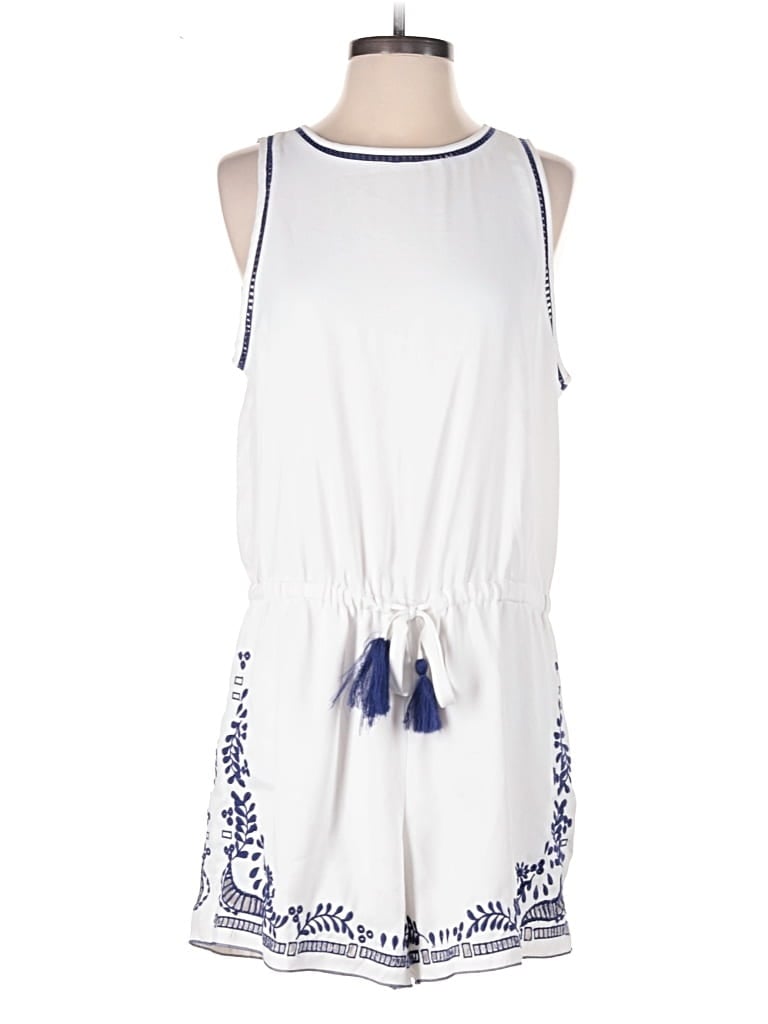 ANN TAYLOR LOFT Pre-owned Romper In White