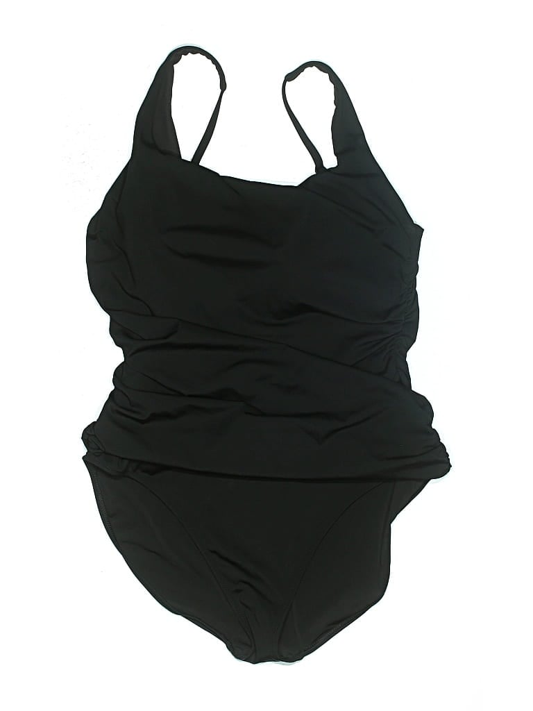 Pre-owned Garnet Hill Sleeveless Top Black Halter Neckline Tops