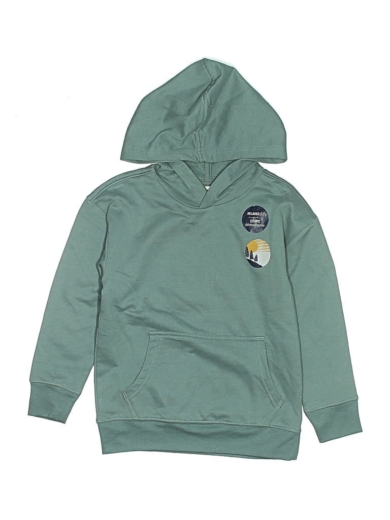 Pre-owned Tommy Bahama Kids' Pullover Hoodie In Green