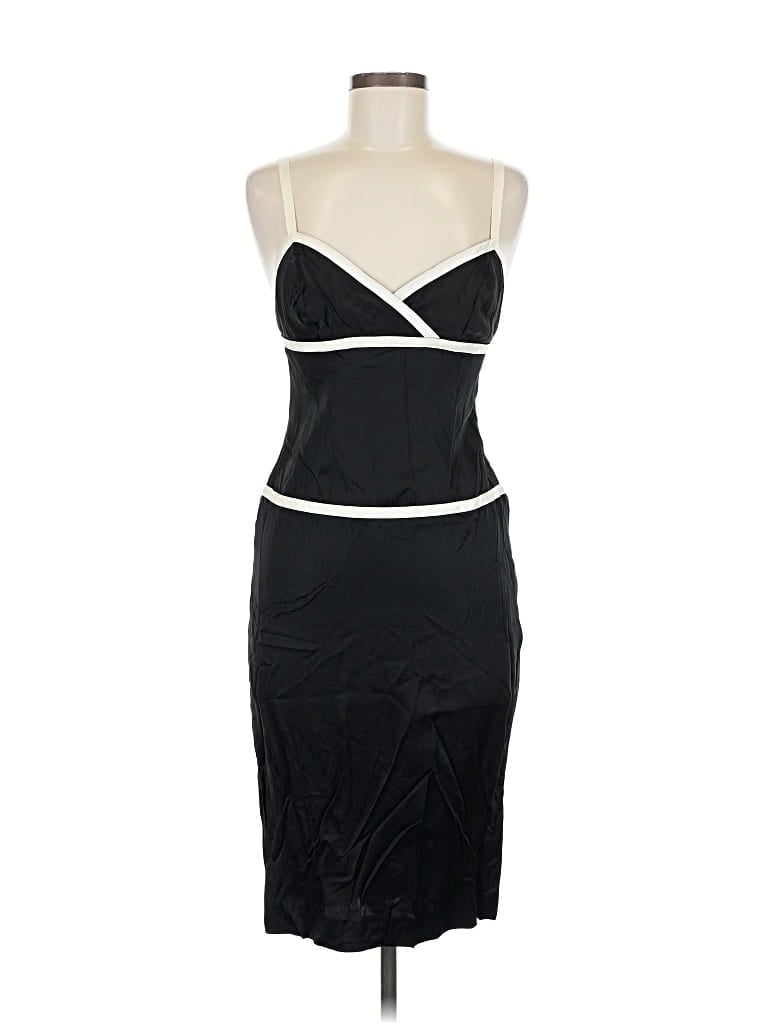 Pre-owned Theory Cocktail Dress In Black