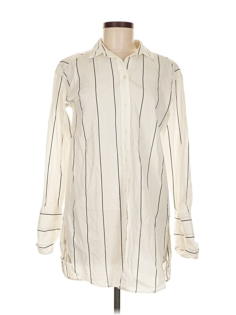 Pre-owned H&m Casual Dress In White