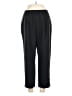 On 34th Solid Black Casual Pants Size M - photo 1