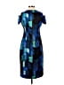 Calvin Klein Graphic Blue Cocktail Dress Size 2 - photo 2