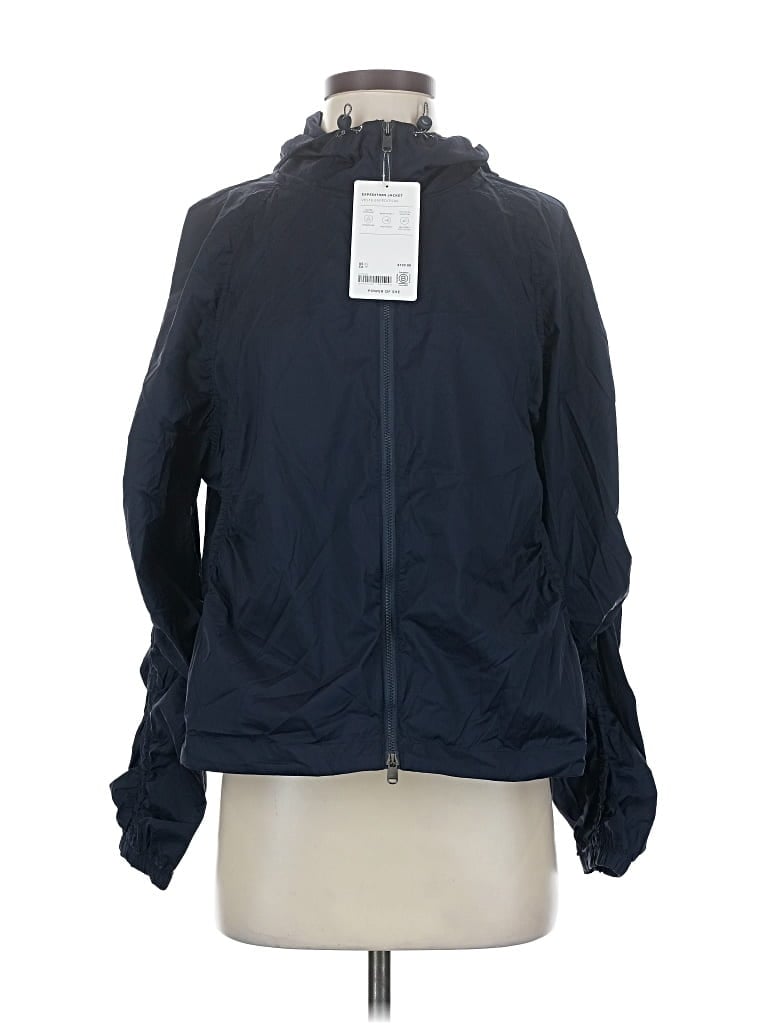 Athleta Windbreaker Jacket In Blue